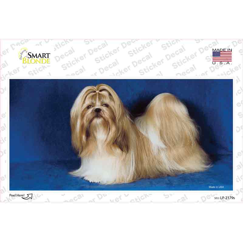 Shih Tzu Dog Novelty Sticker Decal