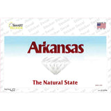 Arkansas State Novelty Sticker Decal
