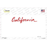 California State Background Novelty Sticker Decal