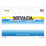 Nevada State Blank Novelty Sticker Decal