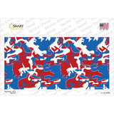 Patriotic Camouflage Novelty Sticker Decal