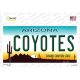 Coyotes Arizona State Novelty Sticker Decal