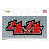 4 X 4 Diamond Novelty Sticker Decal