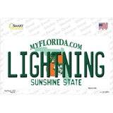 Lightning Florida State Novelty Sticker Decal