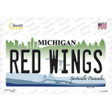 Redwings Michigan State Novelty Sticker Decal
