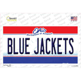 Blue Jackets Ohio State Novelty Sticker Decal
