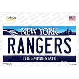 Rangers New York State Novelty Sticker Decal