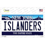 Islanders New York State Novelty Sticker Decal