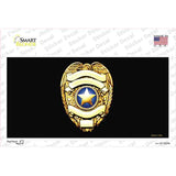 Police Badge Novelty Sticker Decal