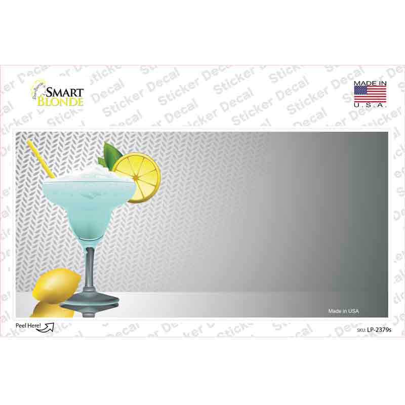 Margarita Time Offset Novelty Sticker Decal