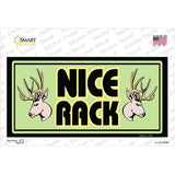 Nice Rack Deer Novelty Sticker Decal
