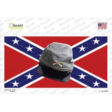 Confederate Army Cap Novelty Sticker Decal