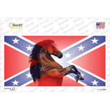 Confederate Flag Stallion Horse Novelty Sticker Decal