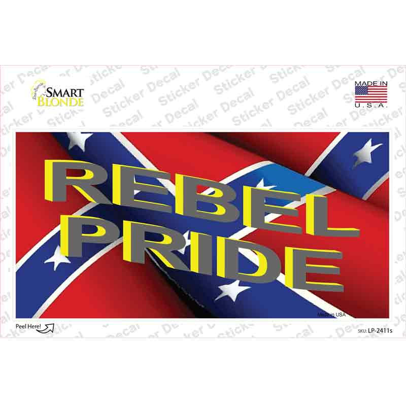 Rebel Pride Novelty Sticker Decal