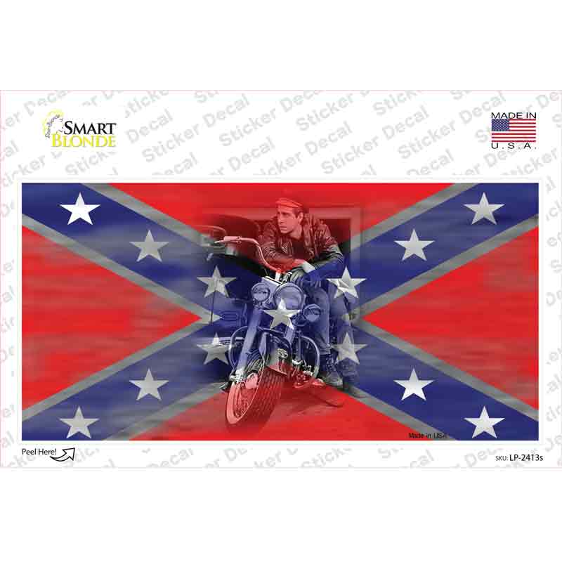 Rebel With A Cause Novelty Sticker Decal