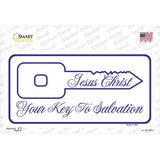 Your Key To Salvation Novelty Sticker Decal