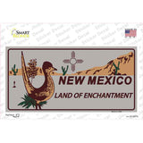 Roadrunner Gray New Mexico Novelty Sticker Decal