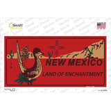 Roadrunner Red New Mexico Novelty Sticker Decal