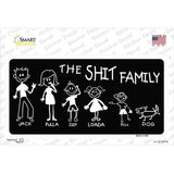 The Shit Family Novelty Sticker Decal