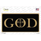 God Novelty Sticker Decal