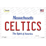 Celtics Massachusetts State Novelty Sticker Decal