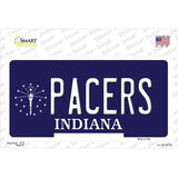 Pacers Indiana State Novelty Sticker Decal