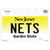 Nets New Jersey State Novelty Sticker Decal