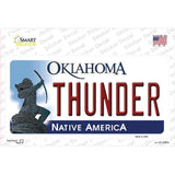 Thunder Oklahoma State Novelty Sticker Decal