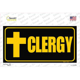 Clergy Vanity Novelty Sticker Decal