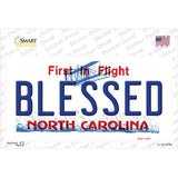 Blessed North Carolina Novelty Sticker Decal