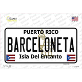 Barceloneta Novelty Sticker Decal