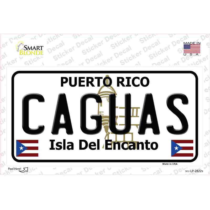 Caguas Novelty Sticker Decal