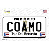 Coamo Novelty Sticker Decal