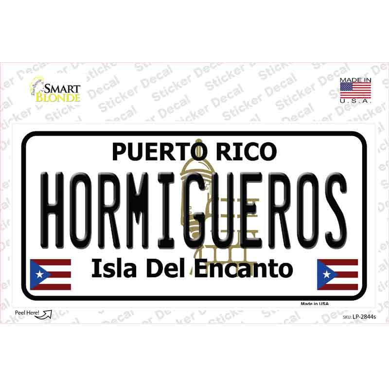 Hormiguesros Puerto Rico Novelty Sticker Decal