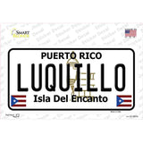 Luquillo Puerto Rico Novelt Novelty Sticker Decal