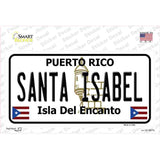 Santa Isabel Puerto Rico Novelty Sticker Decal