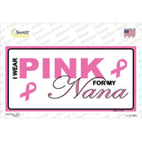 Pink For My Nana Novelty Sticker Decal