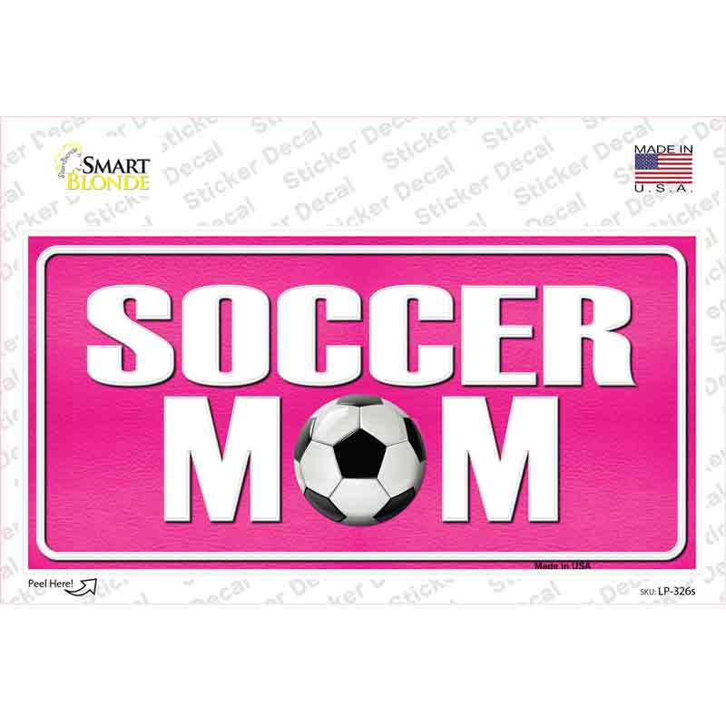Soccer Mom Novelty Sticker Decal