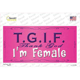 TGIF Novelty Sticker Decal