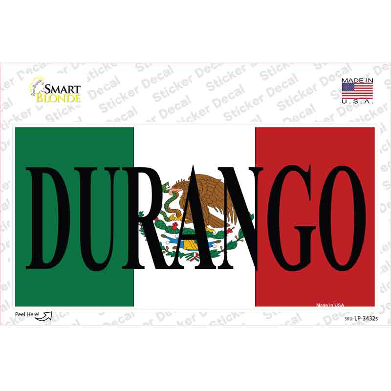 Durango Novelty Sticker Decal