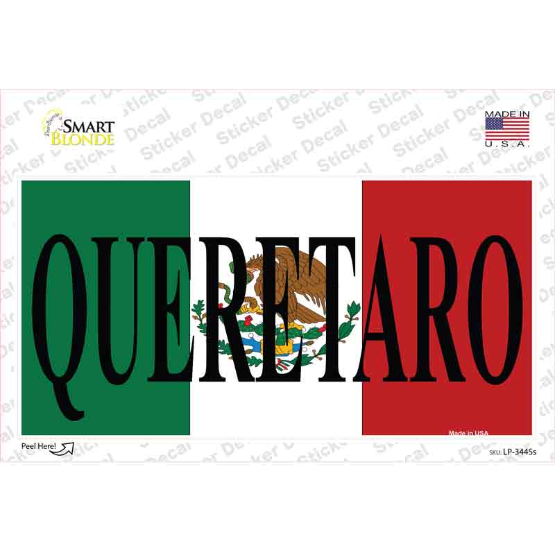 Queretaro Mexico Background Novelty Sticker Decal
