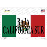 Baja California Sur Background Novelty Sticker Decal