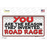 Invented Road Rage Novelty Sticker Decal