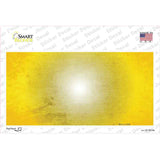 Yellow White Fade Scratched Novelty Sticker Decal