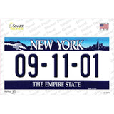 9 11 01 New York Novelty Sticker Decal