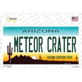 Arizona Meteor Crater Novelty Sticker Decal