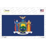 New York State Flag Novelty Sticker Decal