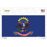 North Dakota State Flag Novelty Sticker Decal