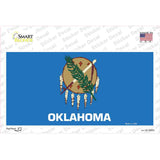 Oklahoma State Flag Novelty Sticker Decal