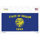 Oregon State Flag Novelty Sticker Decal